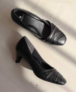 【ビューフィット】A11Y ドレープデザインパンプス