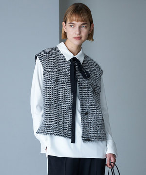 フェザーツイード ベスト