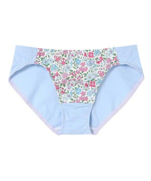  MADE WITH LIBERTY FABRIC 綿混ショーツ