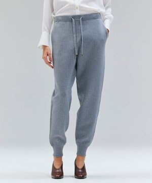  【洗える】TAFT / コットンカシミヤトラウザーパンツ