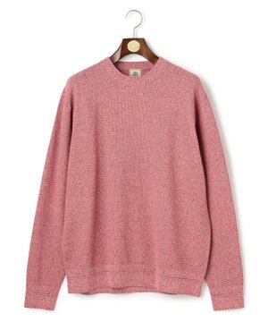  【KING SIZE】ギマコットンカノコクルーネック ニット