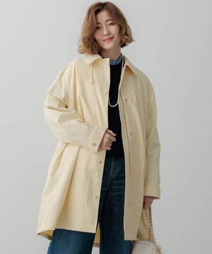  【撥水加工/洗える】中綿ベストライナー付き マルチウェイアウター