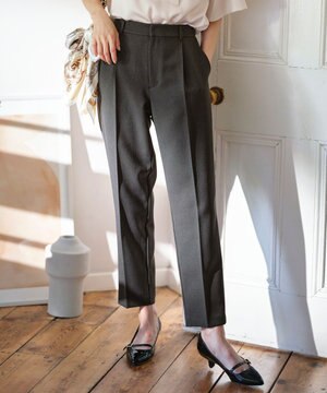  【セットアップ対応】ビューティーツイルストレッチ テーパードパンツ