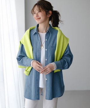  ライトダンガリー デニムシャツ