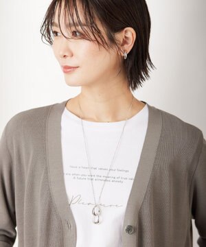  ダブルドロップ ネックレス