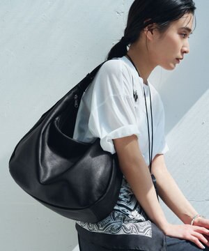  ≪ショルダーバッグ人気NO.1モデル≫ソフトレザーラウンドビッグショルダーバッグ(CE-1325-WEB)