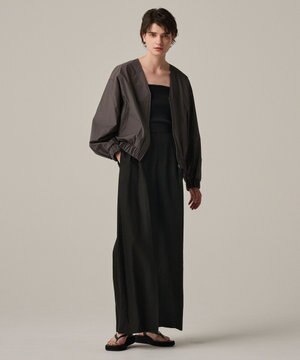  ヘリンボーン リネン ワイドパンツ（uncrave WHITE）