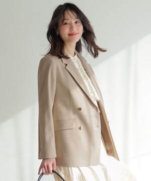  褒めらレディストレッチ テーラード ジャケット