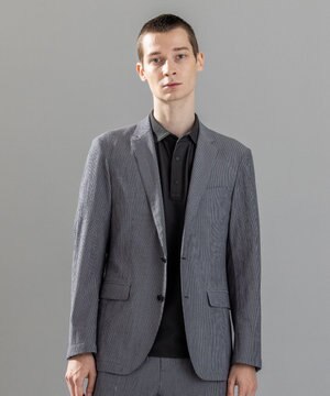  ＜新色追加＞新型・新素材【通気性/ストレッチ】トリコサッカーストレッチ　 ジャケット