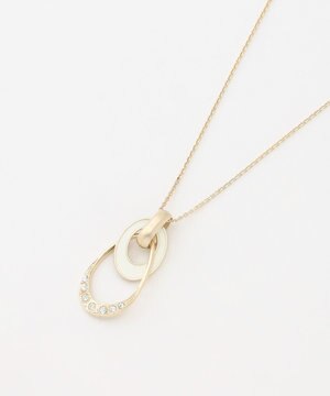  【リバーシブル】 エポ オーバル ネックレス