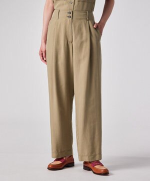  レーヨンドレープ カーヴィタックパンツ