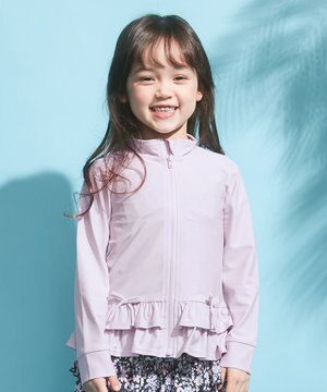  裾 フリル ラッシュガード