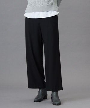  【洗える】SOFTサーモ セミワイド パンツ