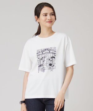  【洗える】グラフィック Tシャツ