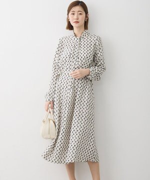  モダンアートプリント ワンピース