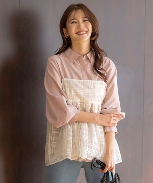  【洗える】ラッセルレース キャミソール