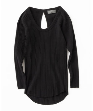 ランダムリブ カットソー