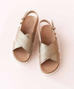 【WEB限定】LOGO CROSSBELT SANDALS サンダル