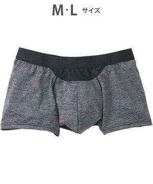  ボクサーパンツ　風が通ってムレ軽減。　ダブルエアスルータイプ　吸汗速乾　ショート丈　前閉じ　/ブロス　GT3360
