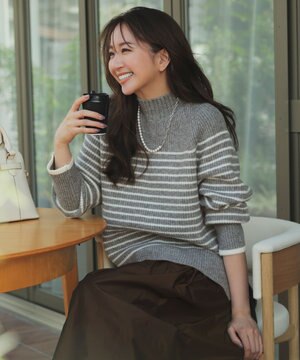 ハイネックAir ニット