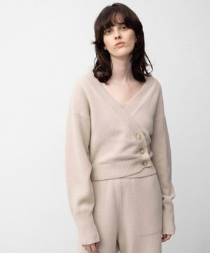 【Nave】ウールカシミヤ カーディガン