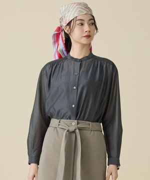  エアリーローンプレーン ブラウス