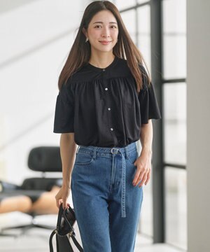  【速乾】ドライタッチ フレア袖トップス