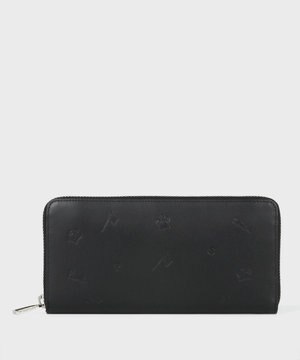  PS Paul Smith ドローイング ラウンドジップ 長財布