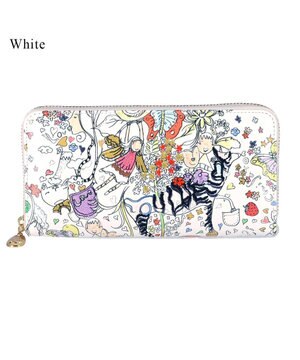  ナチュラルラブ 財布 長財布 ラウンドファスナー