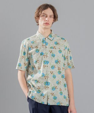  【LIBERTY】リバティプリント 半袖シャツ