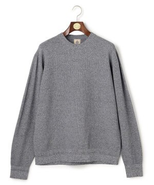  【KING SIZE】ギマコットンカノコクルーネック ニット