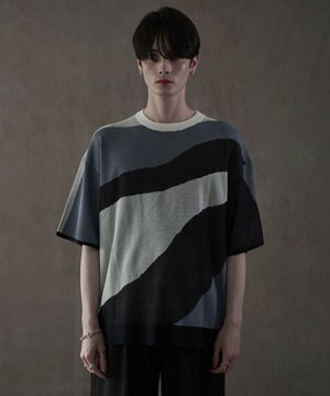  ジャガードニットT（SS）