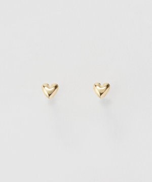  【K10】プチハートピアス/BOXつき