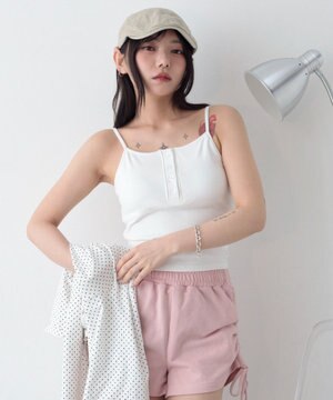  ヘンリーデザインカップインキャミ