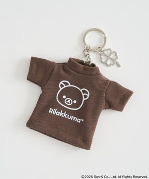  リラックマ×earth Tシャツモチーフキーホルダー
