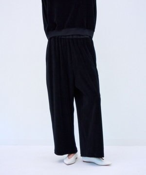  WOOL VELOUR | ワイドイージーパンツ