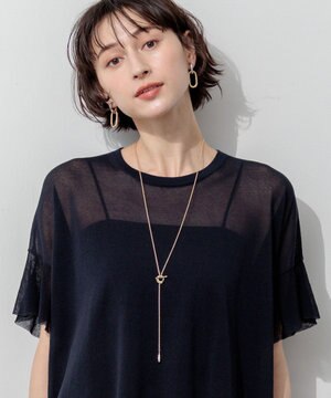  【WEB&一部店舗限定】ミニトップラリエット ネックレス