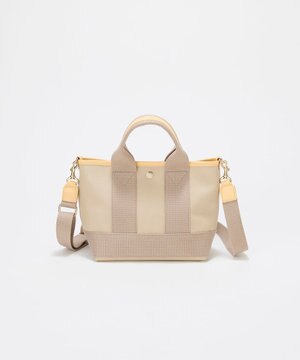  【Breath TOPKAPI】【26SS新色】SCOTCH GRAIN スコッチグレイン ネオレザー ミニ トートバッグ SS（ショルダー付き）