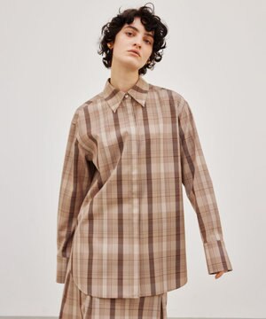  【FUDGE 11月号掲載】ARUMS / チェックシャツ