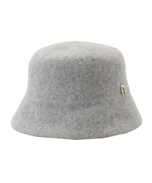  FURLA(フルラ)ロゴ付き バスクハット 帽子 UVカット サイズ調整