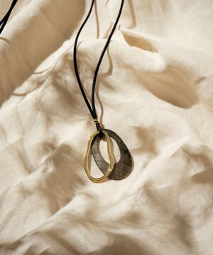  シェルリング ネックレス