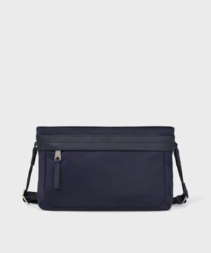  ナイロンブライトストライプトリム SS25 2WAYミニショルダーバッグ