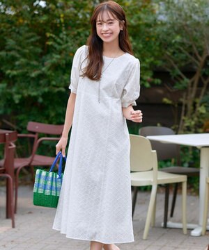  パンチングレースAラインワンピース