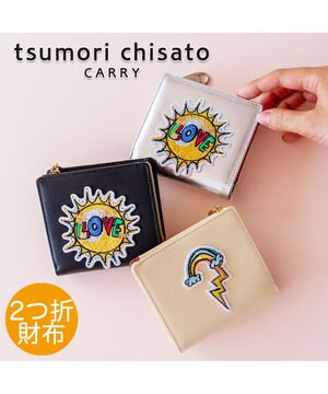  ラブワッペン 2つ折り財布 ミニ財布
