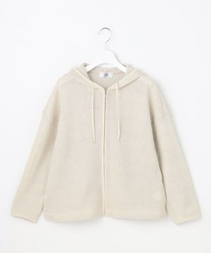  【冷房対策に】ラッセルレース パーカー