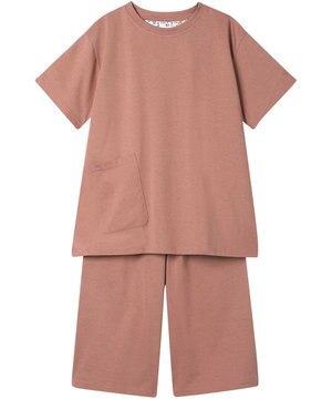  【綿100％】シルケット天竺半袖パジャマ MADE WITH LIBERTY FABRIC