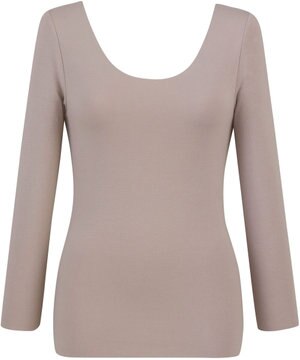  あったかインナー 綿100％(肌側) アウターにひびきにくい ムレにくい 【綿の贅沢ここちフラット】 8分袖 長袖 秋 冬 EL4871 ウイング／ワコール