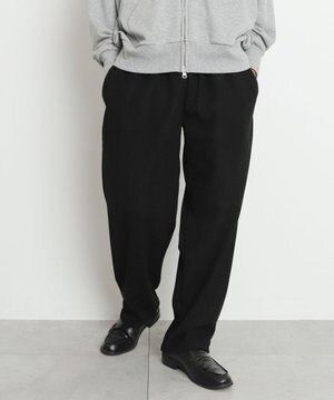  【暖パンツ/SMLサイズ展開】裏ベロアシェフパンツ