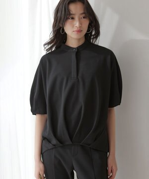 【WEB限定】ジョーゼットジャージードルマンスリーブ ブラウス