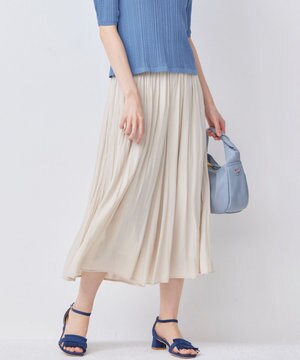  【新色追加】ギャザーライトデシン パンツ